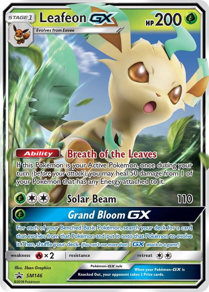 Leafeon GX - SM146 | SM Promos #SM146