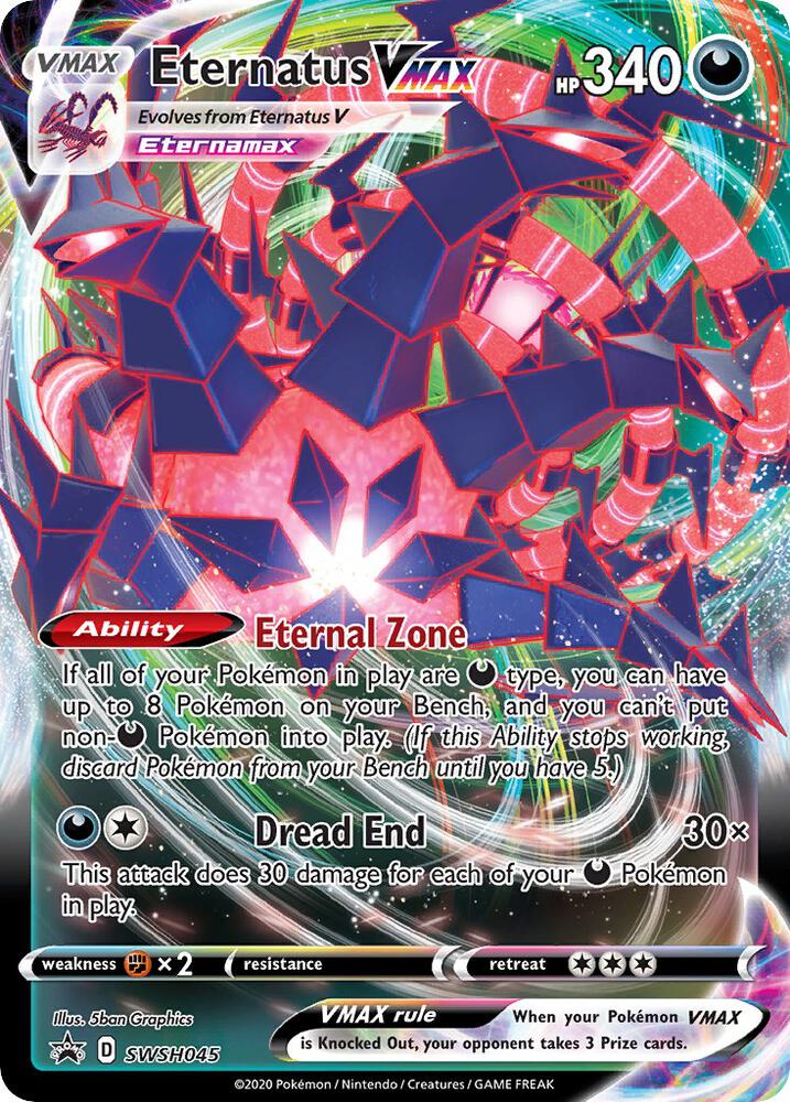 Eternatus VMAX - SWSH045 | SWSH: Sword & Shield Promo Cards #SWSH045