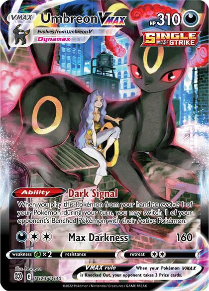 Umbreon VMAX | SWSH09: Brilliant Stars Trainer Gallery #TG23/TG30