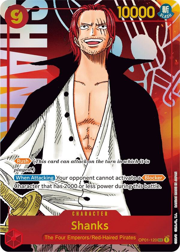 Shanks (Parallel) | Romance Dawn #OP01-120