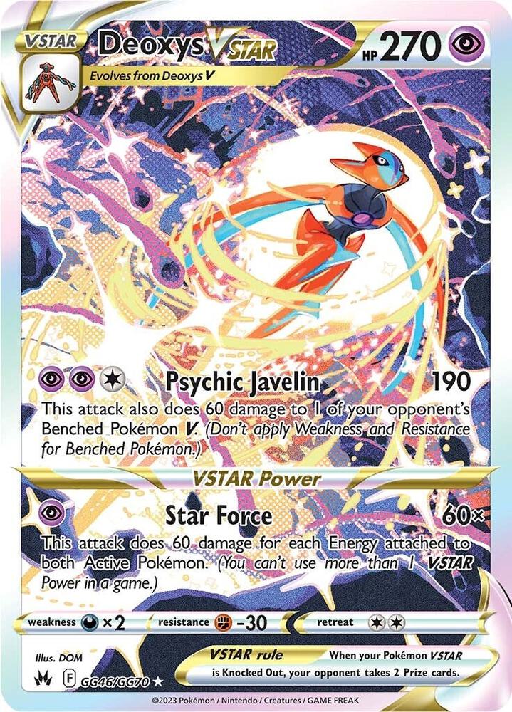 Deoxys VSTAR - SWSH: Crown Zenith: Galarian Gallery