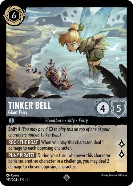 Tinker Bell - Giant Fairy - The First Chapter (1) Cold Foil
