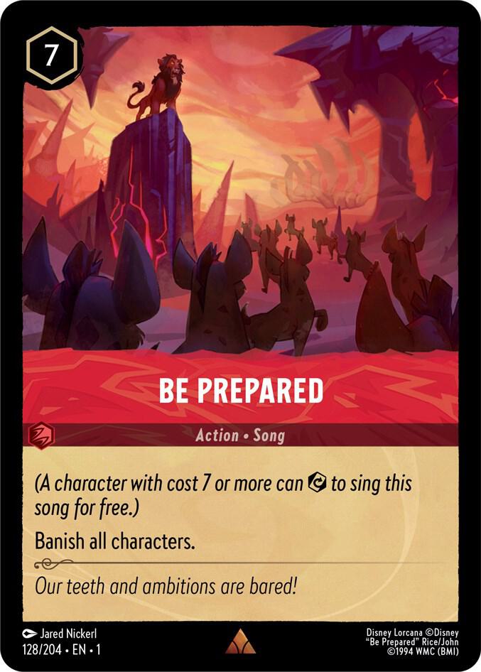 Be Prepared - The First Chapter (1) Cold Foil