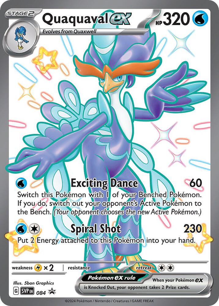 Quaquaval ex - 084 | SV: Scarlet & Violet Promo Cards #084