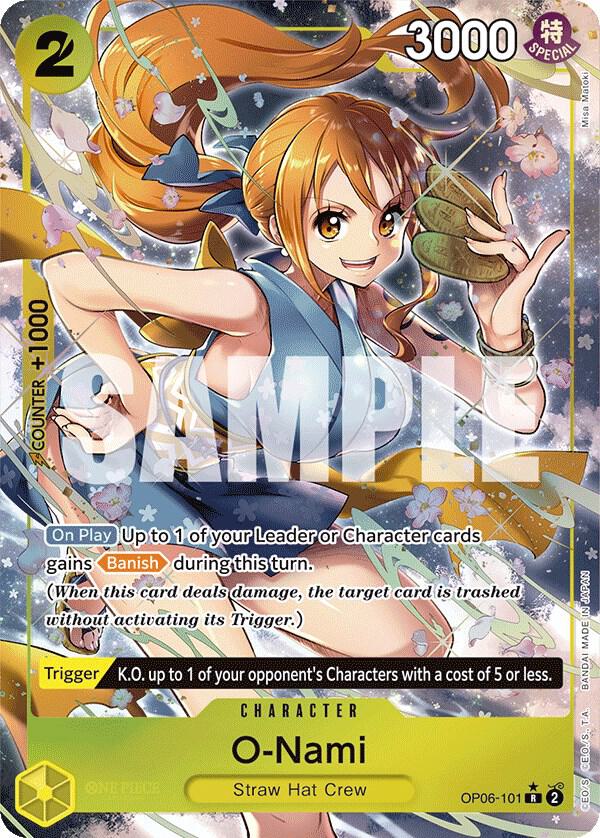 O-Nami (Alternate Art) | Wings of the Captain #OP06-101