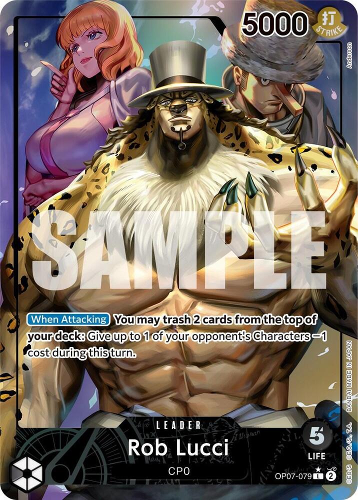 Rob Lucci (079) (Parallel) | 500 Years in the Future #OP07-079