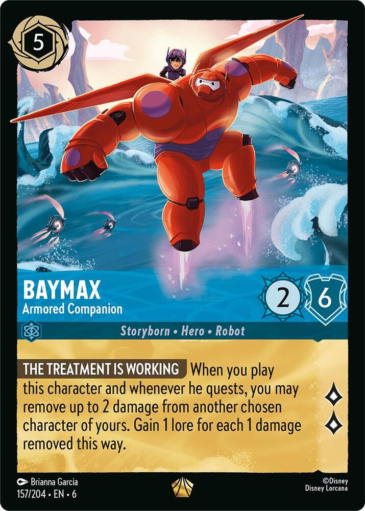 Baymax - Armored Companion - Azurite Sea (6) Cold Foil