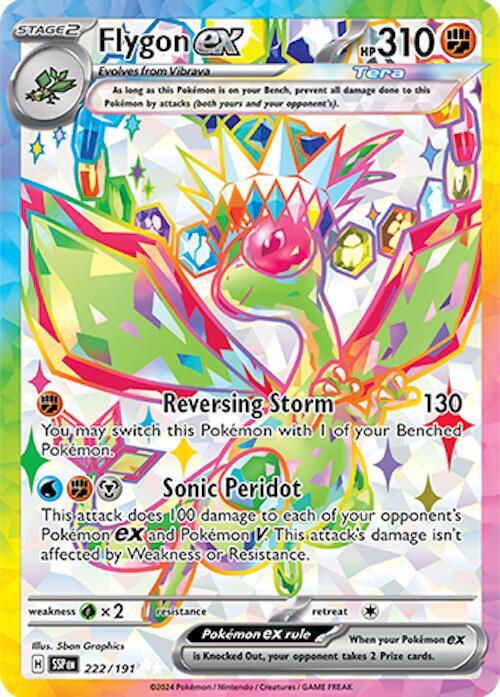 Flygon ex - 222/191 | SV08: Surging Sparks #222/191