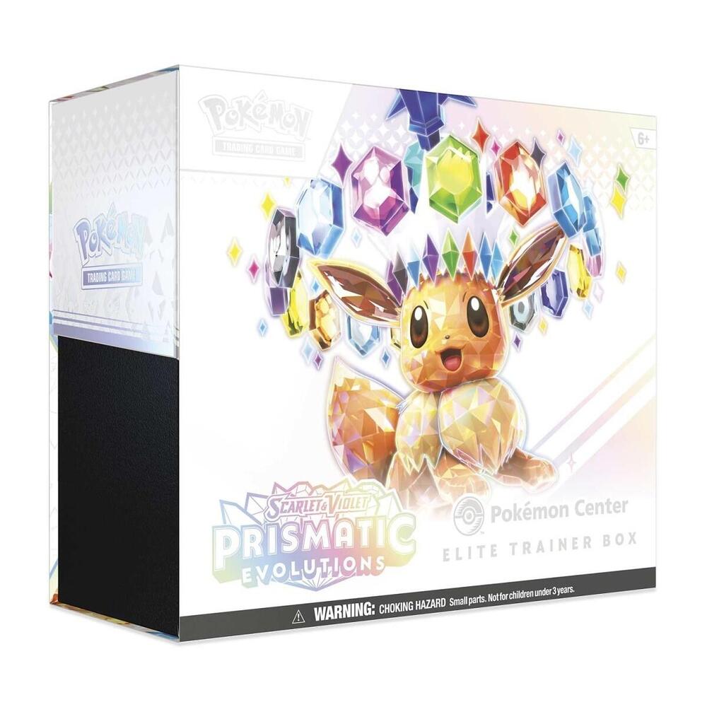Prismatic Evolutions Pokemon Center Elite Trainer Box (Exclusive) | SV: Prismatic Evolutions