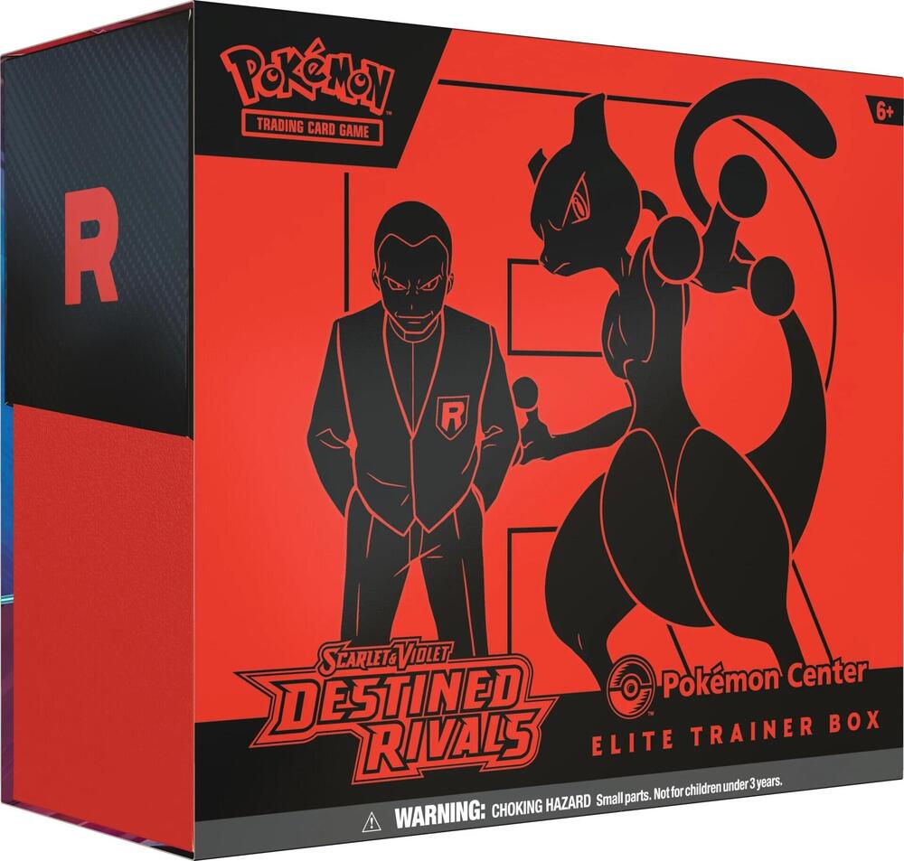 Destined Rivals Pokemon Center Elite Trainer Box (Exclusive) | SV10: Destined Rivals