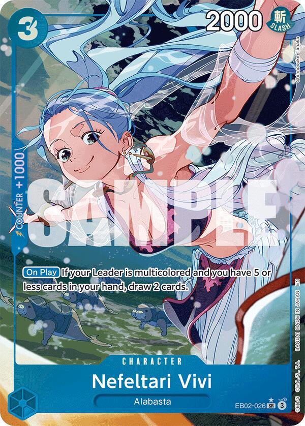 Nefeltari Vivi (Alternate Art) | Extra Booster: Anime 25th Collection #EB02-026