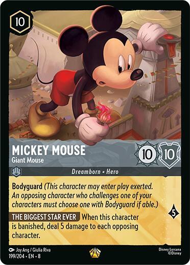 Mickey Mouse - Giant Mouse | Reign of Jafar #199/204