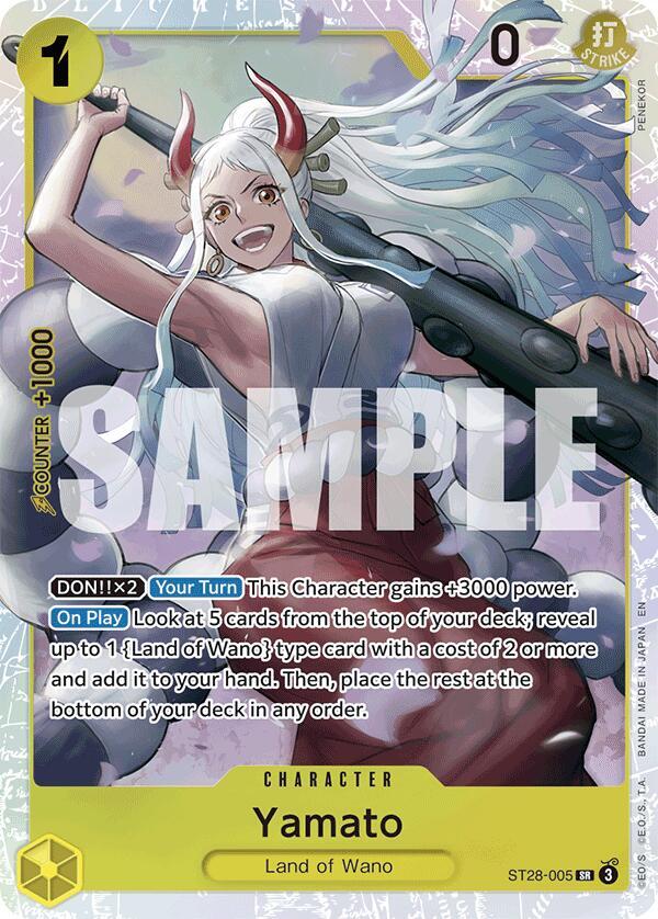 Yamato | Starter Deck 28: GREEN/YELLOW Yamato #ST28-005