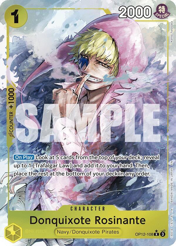 Donquixote Rosinante (108) (Alternate Art) - Legacy of the Master (OP12)