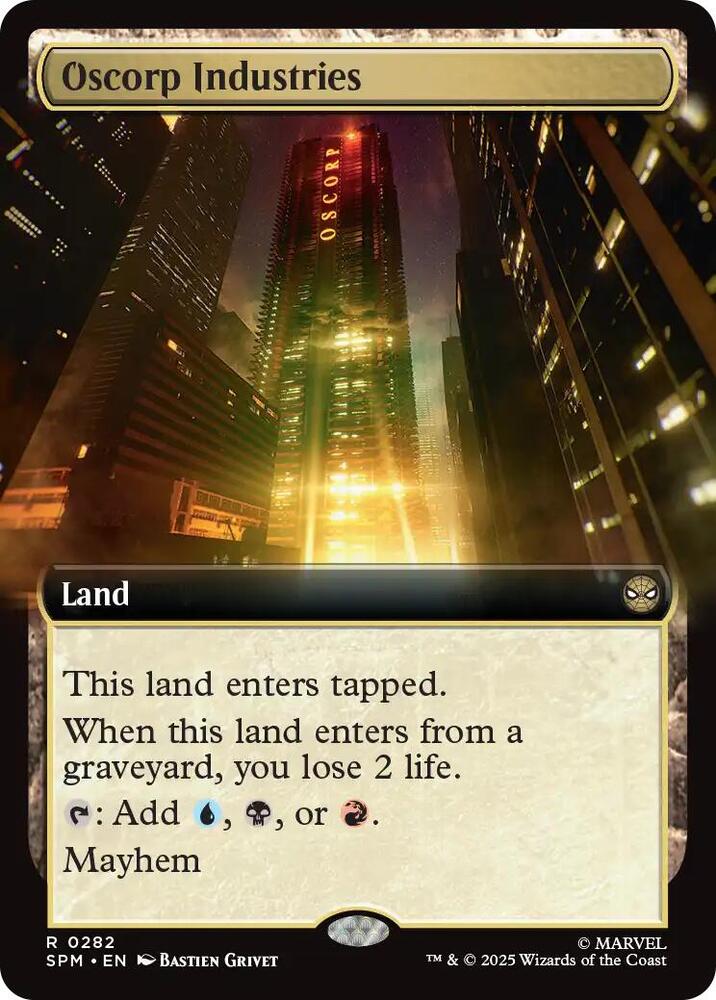 Oscorp Industries (Extended Art) | Marvel's Spider-Man #282