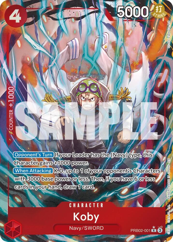 Koby (Alternate Art) | Premium Booster -The Best- Vol. 2 #PRB02-001