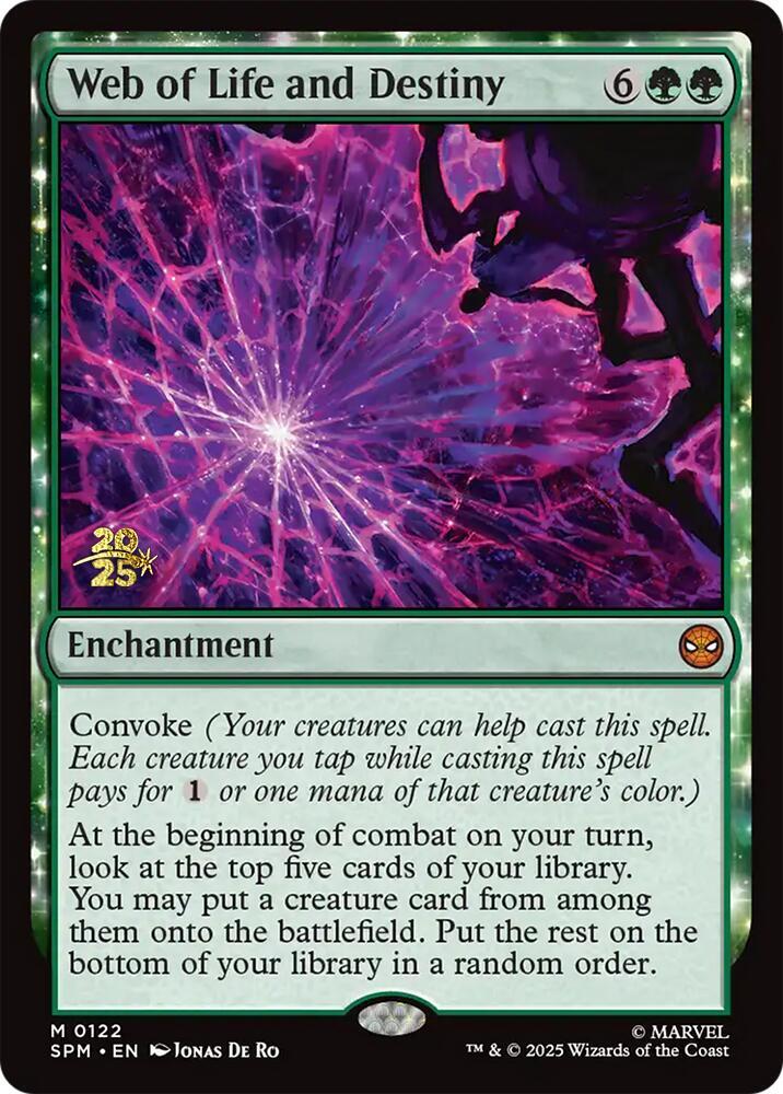 Web of Life and Destiny | Prerelease Cards #122
