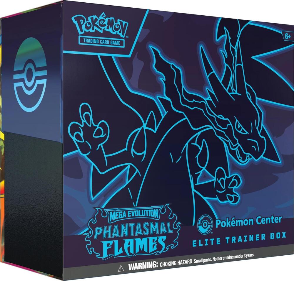 Phantasmal Flames Pokemon Center Elite Trainer Box (Exclusive) | ME02: Phantasmal Flames