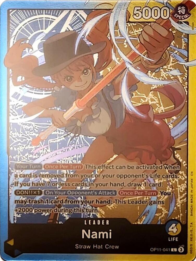 Nami - OP11-041 (Nami Deck) - Learn Together Deck Set (LT-01)
