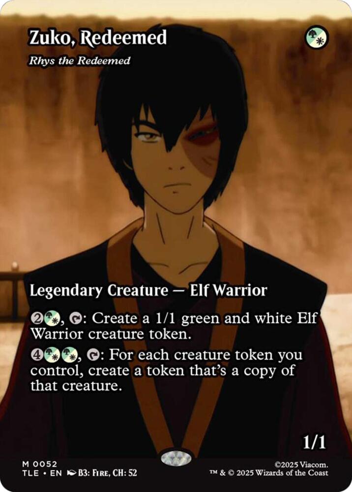 Zuko, Redeemed - Rhys the Redeemed (Borderless) | Avatar: The Last Airbender: Eternal-Legal #52