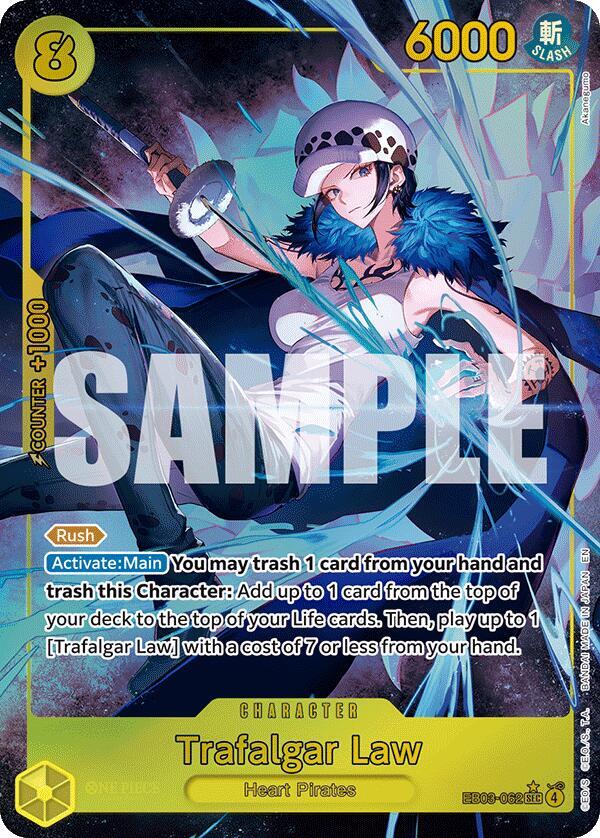 Trafalgar Law (Alternate Art) - Extra Booster: One Piece Heroines Edition (EB-03)