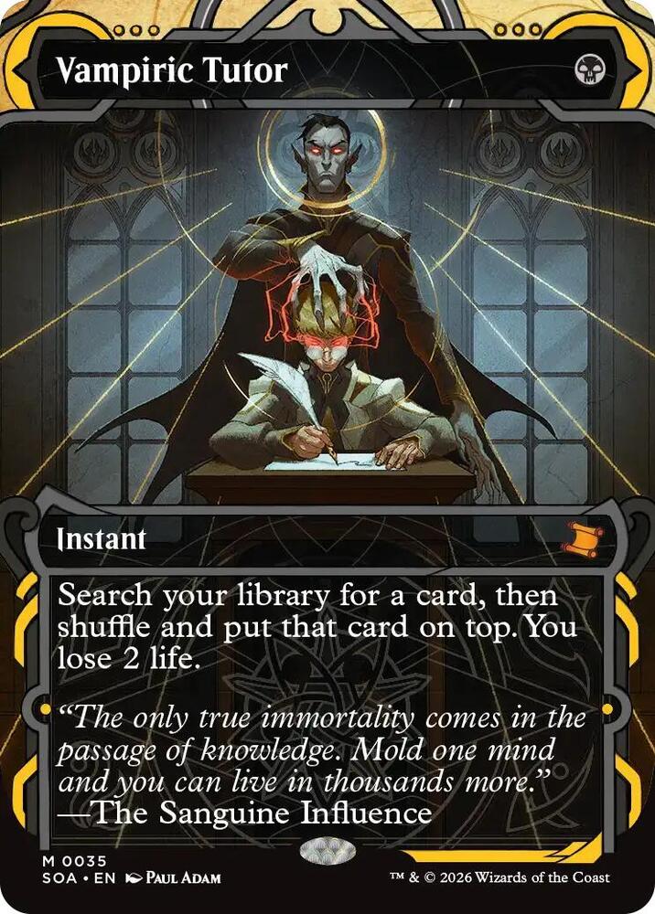 Vampiric Tutor - Secrets of Strixhaven: Mystical Archive
