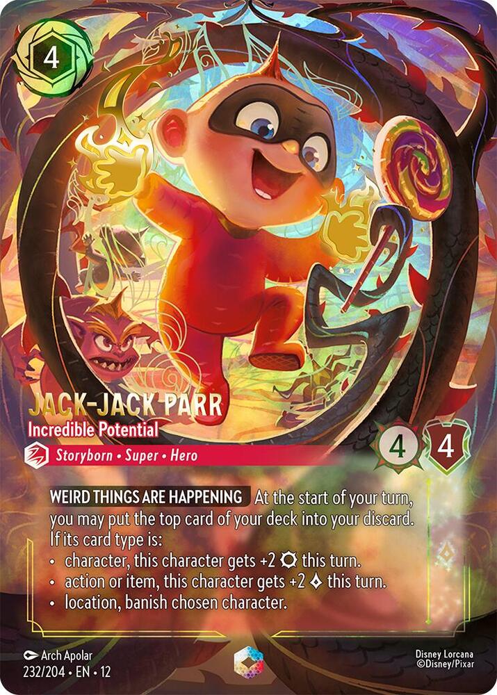 Jack-Jack Parr - Incredible Potential (Enchanted) | Wilds Unknown #232/204