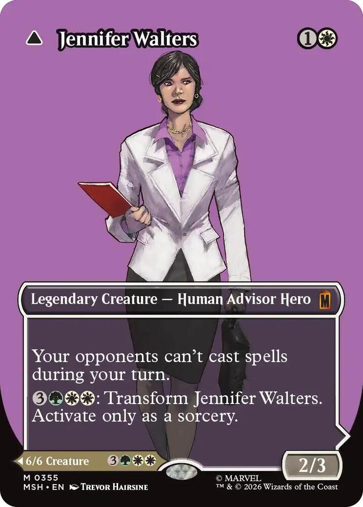 Jennifer Walters (Borderless) (0355) - Marvel Super Heroes (MSH)