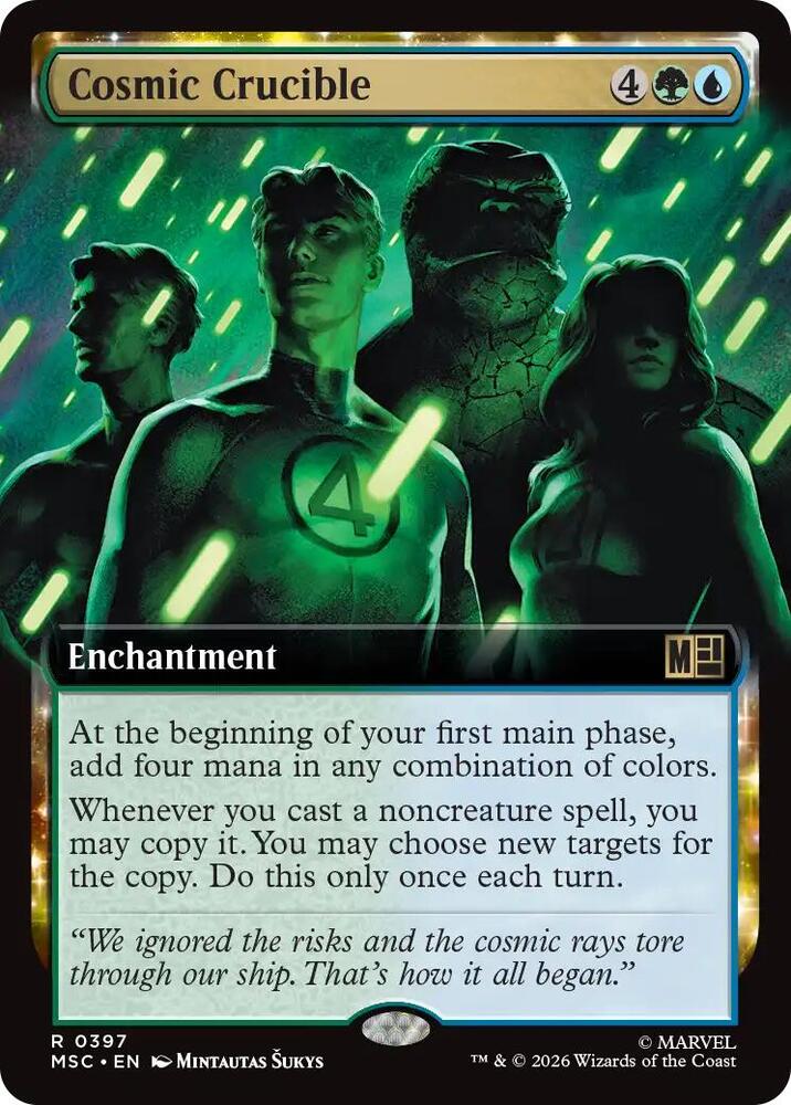 Cosmic Crucible (Extended Art) | Commander: Marvel Super Heroes #397