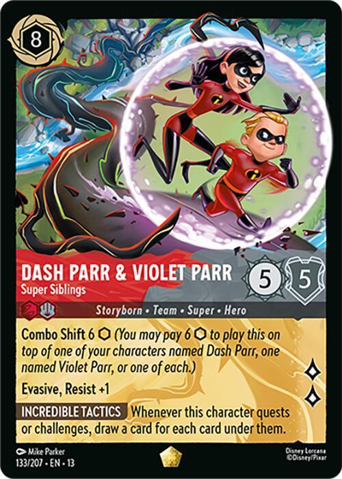 Dash Parr & Violet Parr - Super Siblings | Attack of the Vine! #133/207