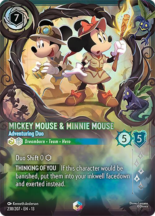 Mickey Mouse & Minnie Mouse - Adventuring Duo (Enchanted) | Attack of the Vine! #238/207