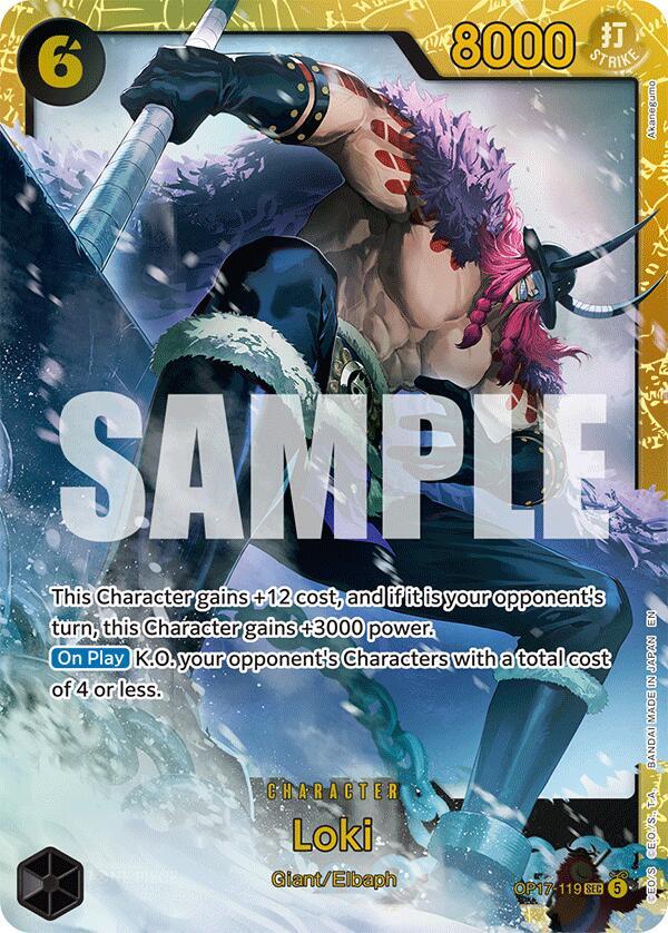 Loki | The World's Strongest Warriors #OP17-119