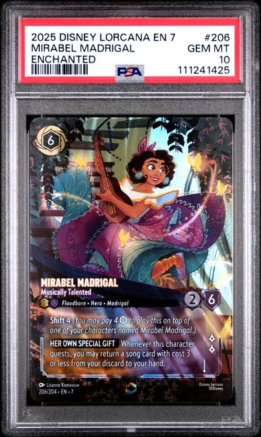 Mirabel Madrigal - Musically Talented (Enchanted) - Archazia's Island (7) PSA 10
