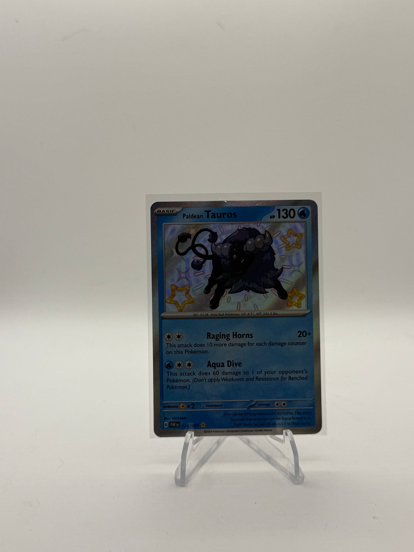 Paldean Tauros - 120/091 - SV: Paldean Fates
