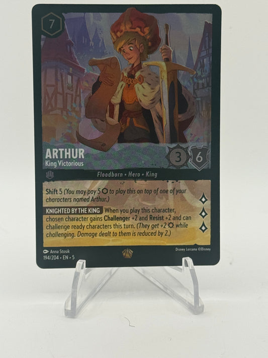 Arthur - King Victorious - Shimmering Skies Cold Foil