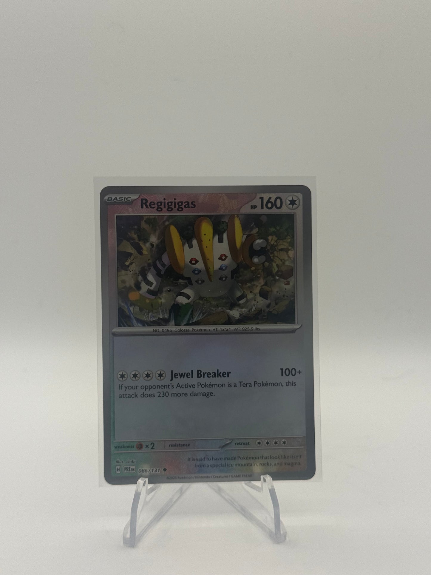 Regigigas (Master Ball Pattern) - SV: Prismatic Evolutions 086/131