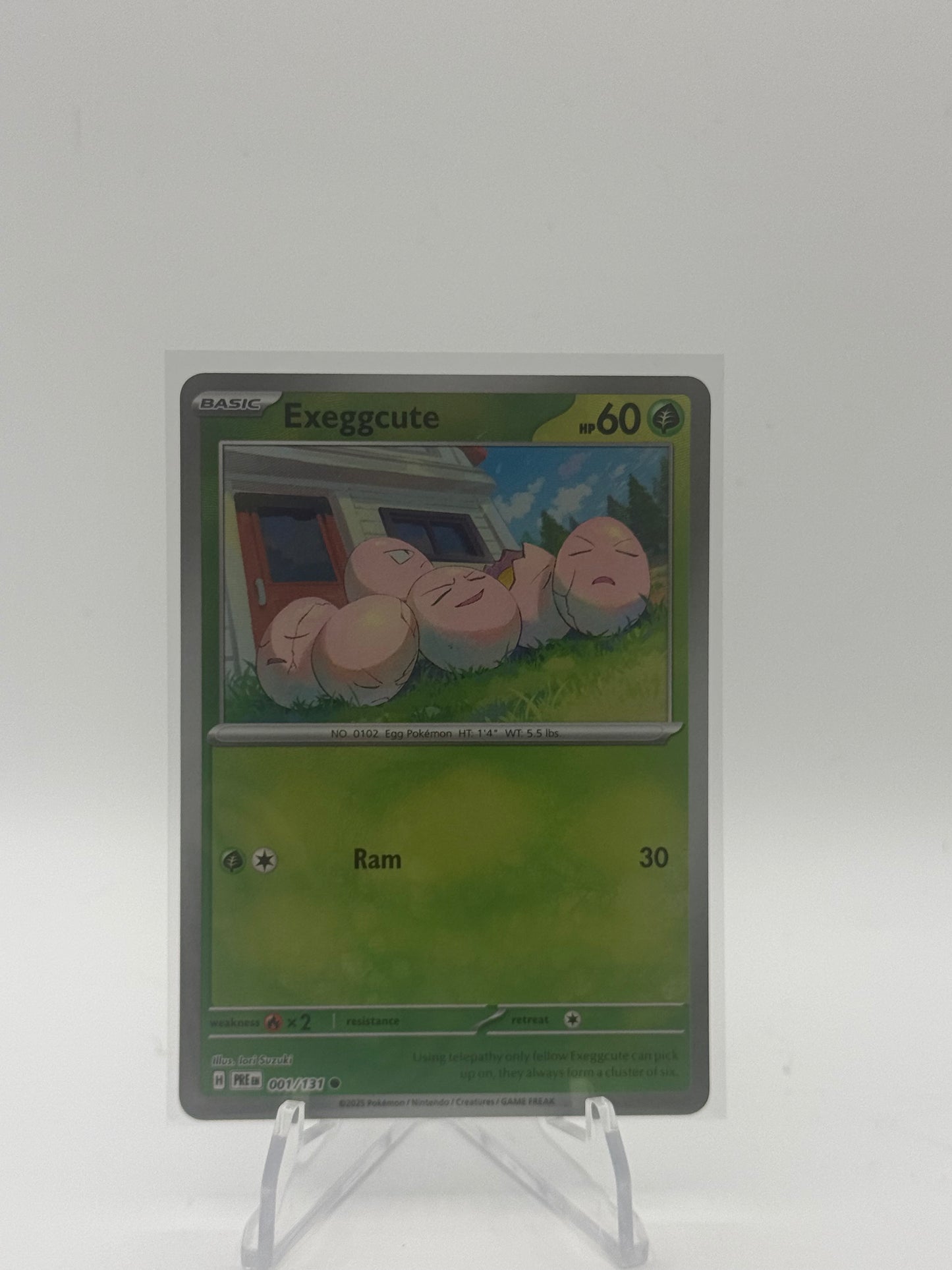 Exeggcute (Master Ball Pattern) - SV: Prismatic Evolutions 001/131