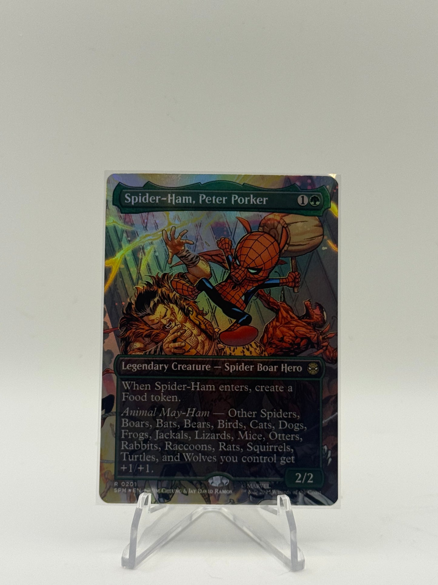 Spider-Ham, Peter Porker (Borderless) - Marvel's Spider-Man FOIL