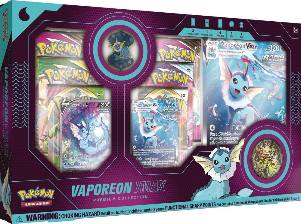 Vaporeon VMAX Premium Collection | Miscellaneous Cards & Products