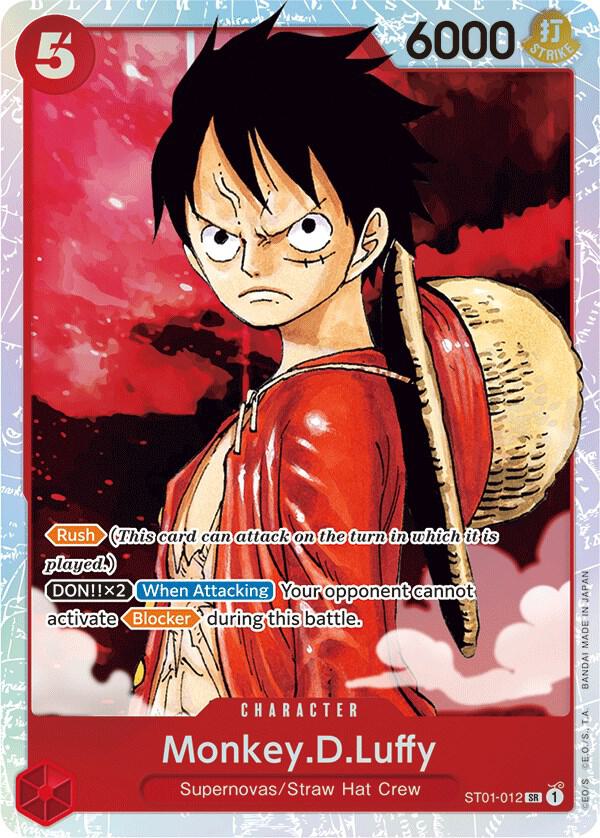 Monkey.D.Luffy (012) | Starter Deck 1: Straw Hat Crew #ST01-012