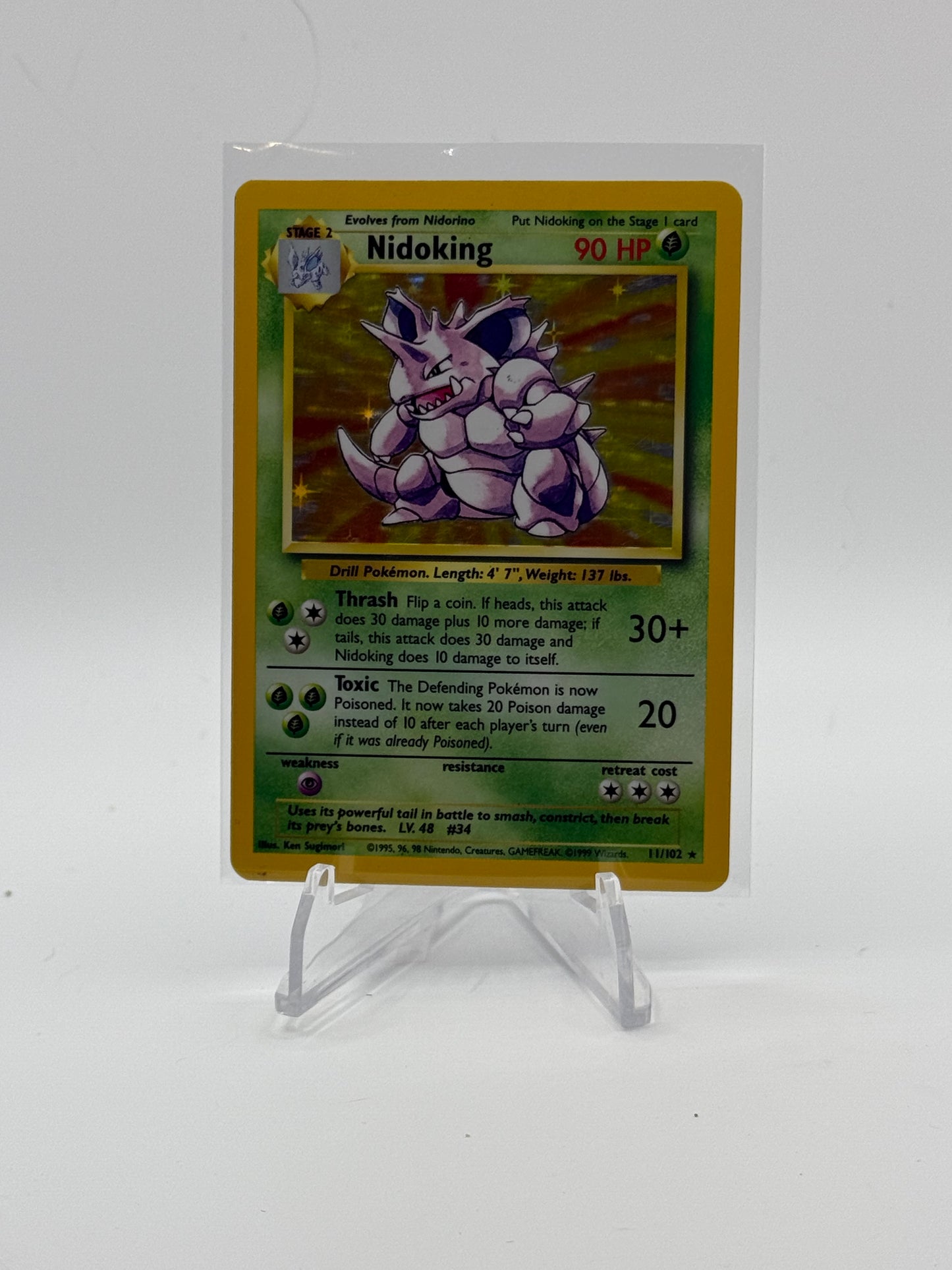 Nidoking - Base Set 11/102 LP