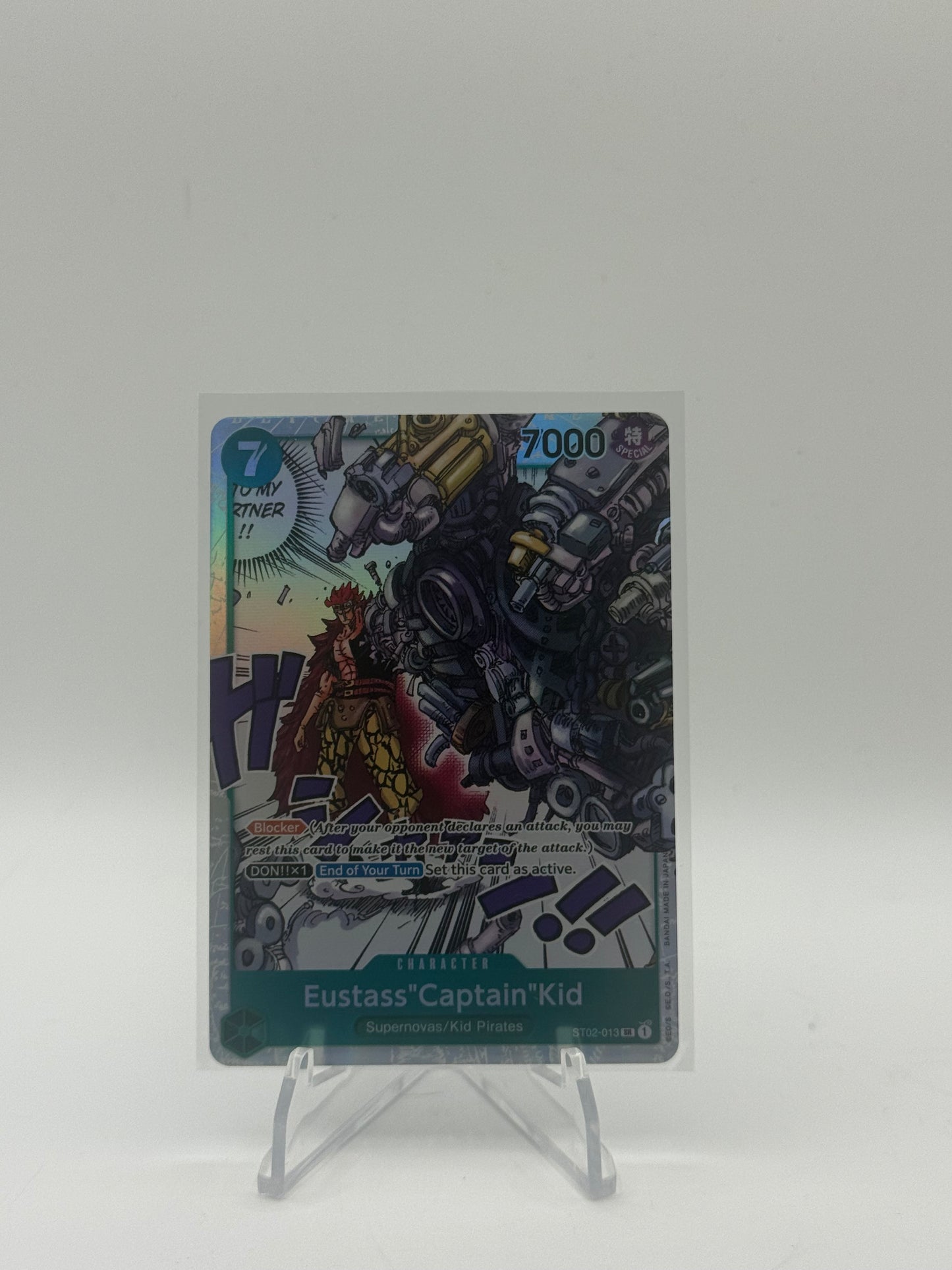 Eustass"Captain"Kid (013) - Starter Deck 2: Worst Generation (ST-02)