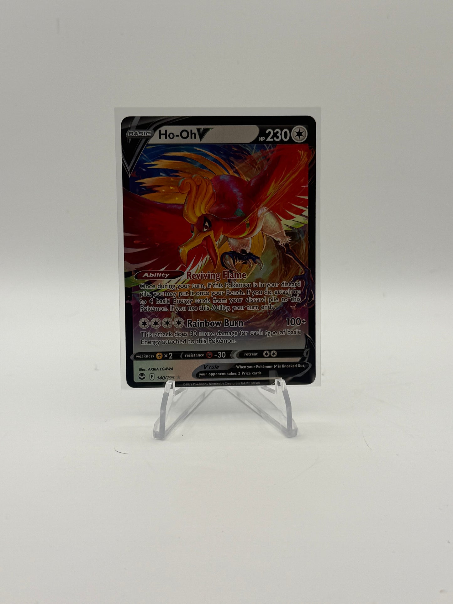 Ho-Oh V - SWSH12: Silver Tempest 140/195