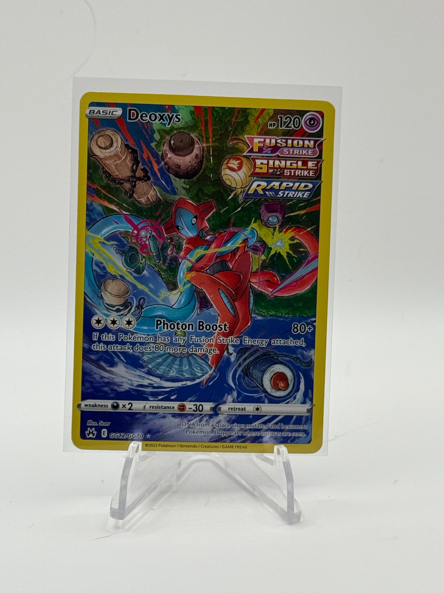 Deoxys - Crown Zenith: Galarian Gallery GG12/GG70