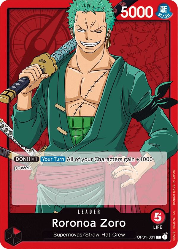 Roronoa Zoro (001) | Romance Dawn #OP01-001