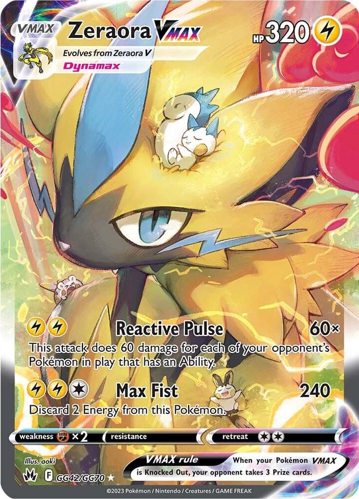 Zeraora VMAX | SWSH: Crown Zenith: Galarian Gallery #GG42/GG70