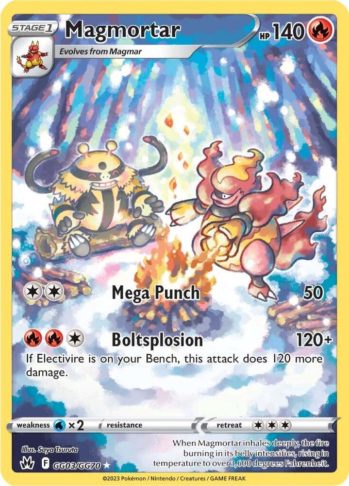 Magmortar | SWSH: Crown Zenith: Galarian Gallery #GG03/GG70