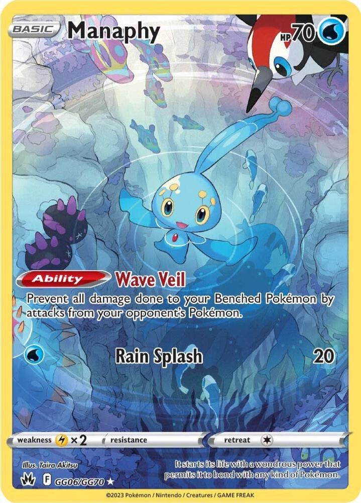 Manaphy | SWSH: Crown Zenith: Galarian Gallery #GG06/GG70