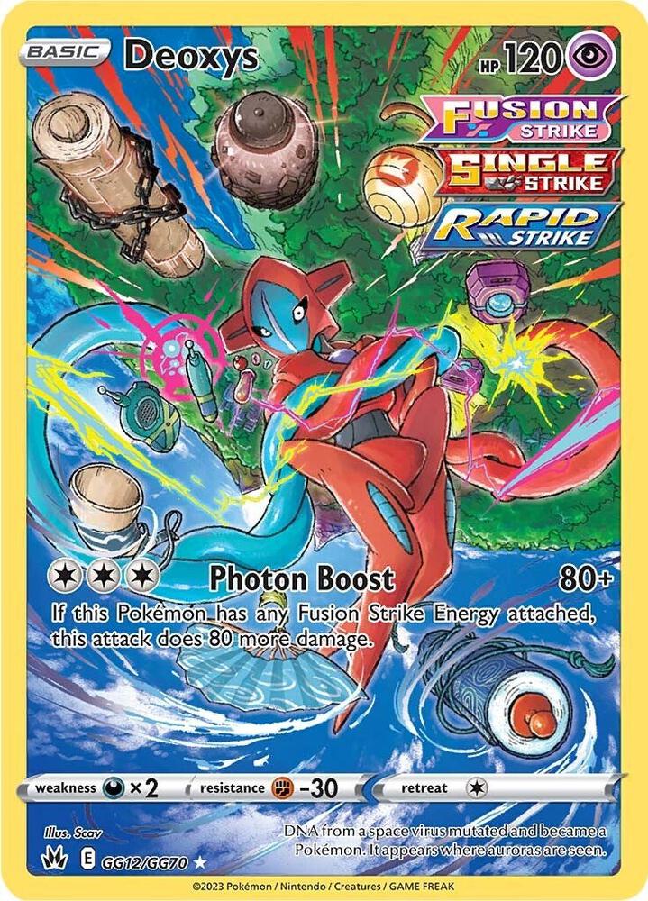 Deoxys | SWSH: Crown Zenith: Galarian Gallery #GG12/GG70