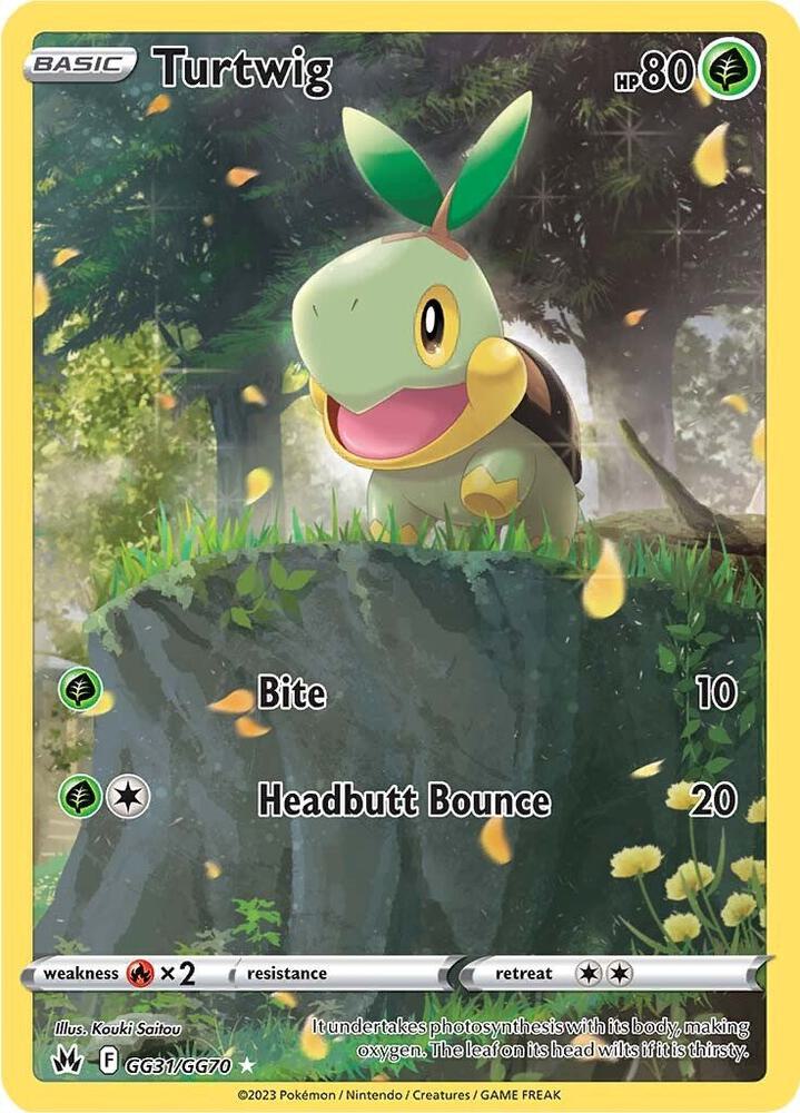 Turtwig | SWSH: Crown Zenith: Galarian Gallery #GG31/GG70